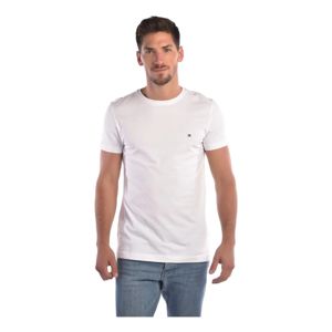 Tommy Hilfiger pánské bílé tričko Core - L (100)